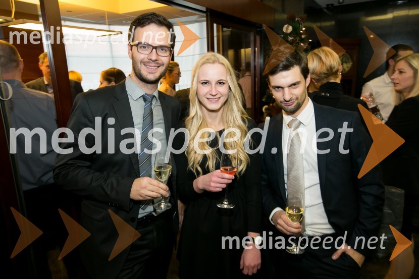  Mihael Kocbek;  Nikita Zatler, Odvetniška pisarna Gorjup;  Luka Tomažič, Energija plus d.o.o. 25. obletnica Odvetniške pisarne Gorjup