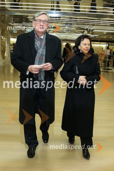  Danilo Türk, nekdanji predsednik Republike Slovenije;  Barbara Miklič TürkDržavna proslava ob dnevu samostojnosti in enotnosti 2016