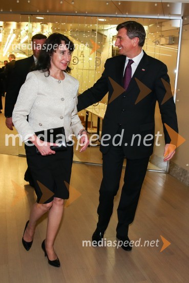  Tanja Pečar, odvetnica;  Borut Pahor, predsednik Republike SlovenijeDržavna proslava ob dnevu samostojnosti in enotnosti 2016