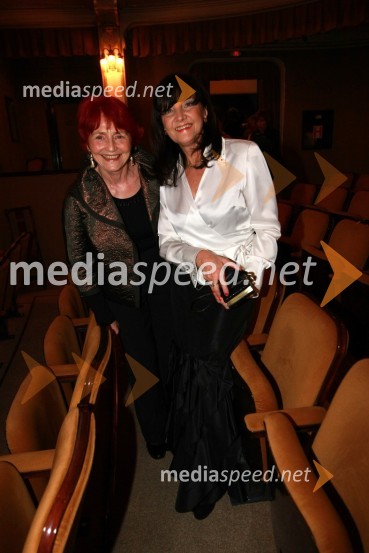 Mojca Senčar, Slovenka leta 2005 in predsednica Slovenskega združenja za boj proti raku dojk in Metka Zorc, kardiologinja in Slovenka leta 2006Slovenka leta 2007