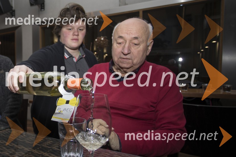  Lina Kopše,  Hiša vina Doppler;  Lojze CvetkoObisk nagrajencev Slovenskih novic pri PUBEC vinarjih Hiša vina Doppler in Vino Mulec