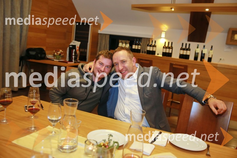  Marko Vanovšek, fotograf;  Borut  Cvetko, kreativni direktor MediaspeedMediaspeed 15. rojstni dan in ponovoletno druženje