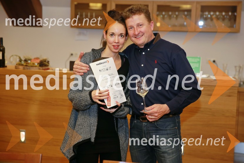  Andreja Breznik, Mediaspeed;  Danilo Steyer,   vinar, Steyer Vina; vinski vitez, predsednik Vinske reprezentance SlovenijeMediaspeed 15. rojstni dan in ponovoletno druženje