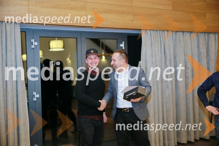  Rene Gomolj, fotograf;  Borut  Cvetko, kreativni direktor MediaspeedMediaspeed 15. rojstni dan in ponovoletno druženje