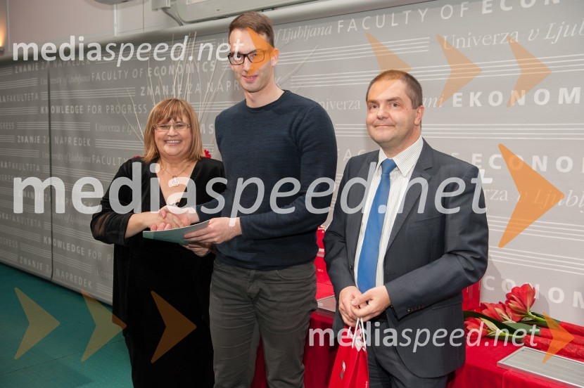 red. prof. dr.  Metka  Tekavčič, dekanja Ekonomske fakultete Univerze v Ljubljani;  ... ; prof. dr.  Tomaž Turk, prodekan Ekonomske fakultete v LjubljaniDekanjin sprejem na Ekonomski fakulteti v Ljubljani