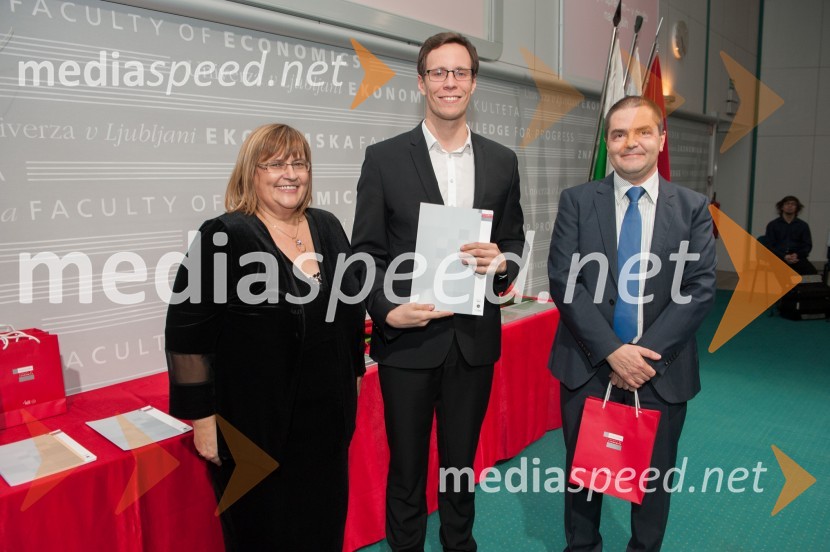 red. prof. dr.  Metka  Tekavčič, dekanja Ekonomske fakultete Univerze v Ljubljani;  ... ; prof. dr.  Tomaž Turk, prodekan Ekonomske fakultete v LjubljaniDekanjin sprejem na Ekonomski fakulteti v Ljubljani