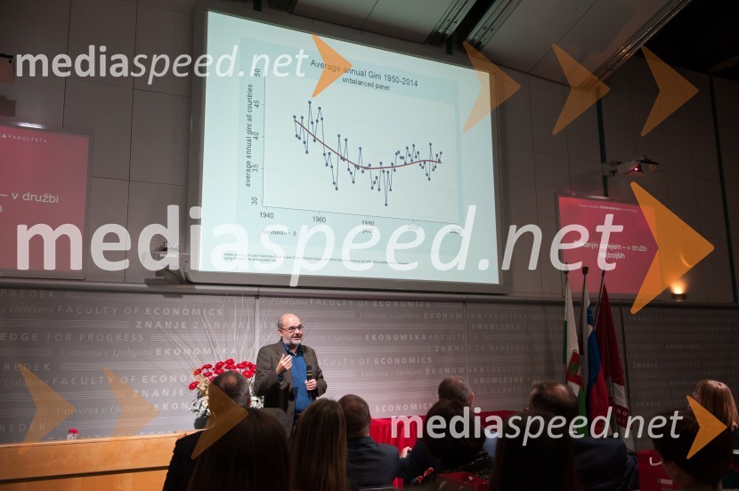  prof. dr. Branko Milanović, ekonomistDekanjin sprejem na Ekonomski fakulteti v Ljubljani