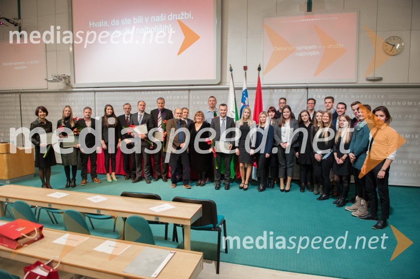 Dekanjin sprejem na Ekonomski fakulteti v LjubljaniDekanjin sprejem na Ekonomski fakulteti v Ljubljani