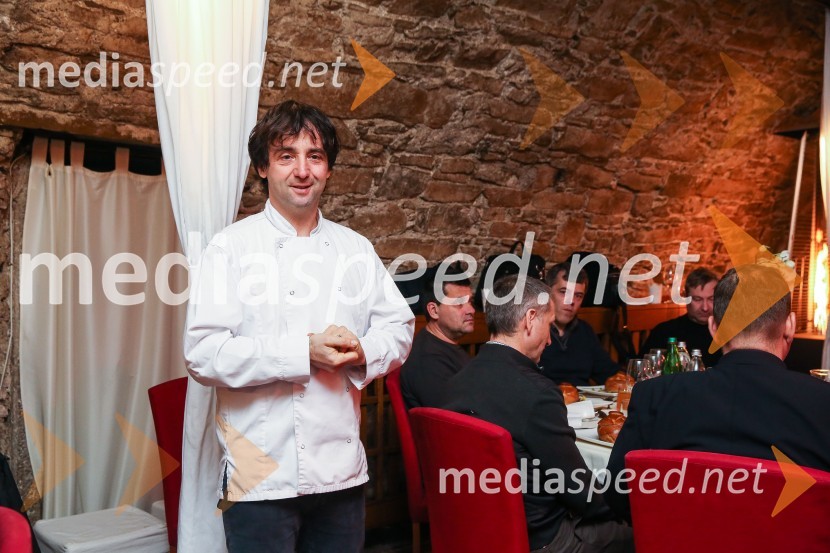  Tomaž Kavčič, kuharski mojster, Pri Lojzetu, Zemono, podpredsednik BASSPredstavitev novega Maserati Levante