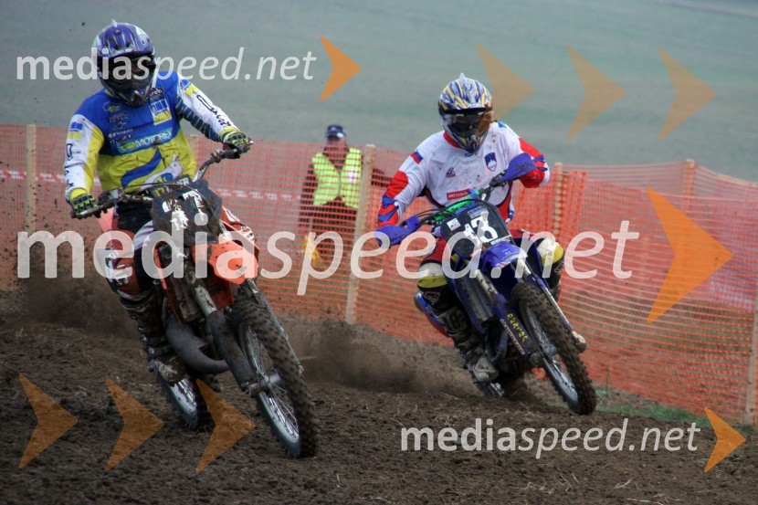 Sergiy Onyochenko, Ukrajina in Miha Špindler, SlovenijaMOTOKROS, Evropski pokal 2005 Gdansk, Poljska
