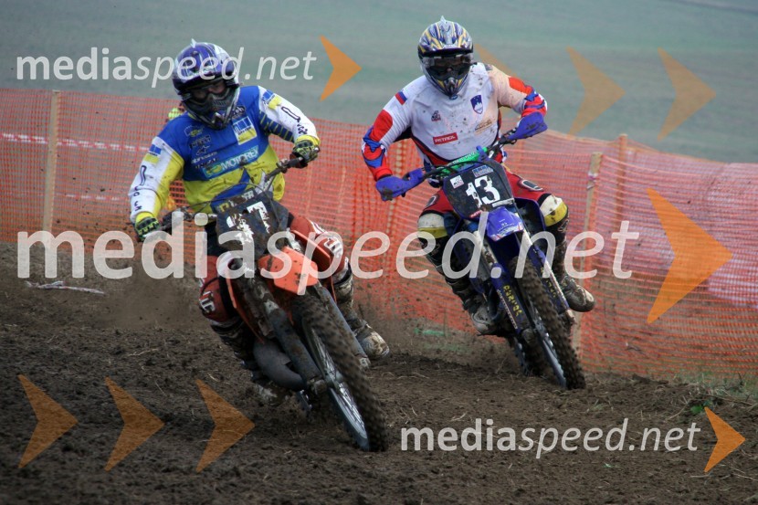 Sergiy Onyochenko, Ukrajina in Miha Špindler, SlovenijaMOTOKROS, Evropski pokal 2005 Gdansk, Poljska