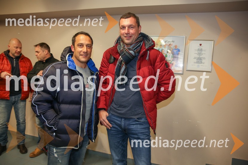  Aleš Čeh, nekdanji nogometaš;  Mladen Debanovič, vratar8. Dobrodelna tekma z velikani slovenskega športa