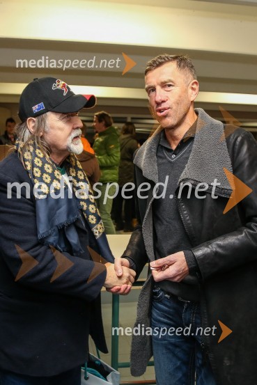  Dragan  Bulič, glasbeni urednik;  Srečko Katanec, selektor slovenske nogometne reprezentance8. Dobrodelna tekma z velikani slovenskega športa