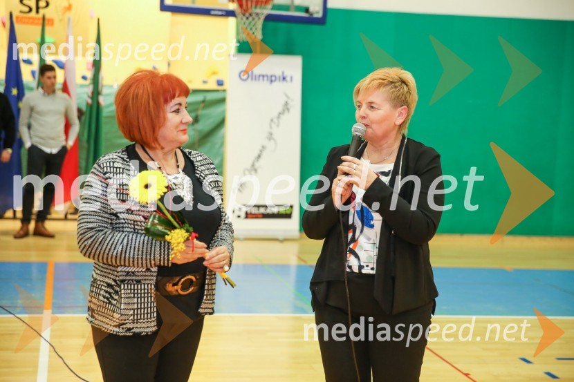  Vlasta Nussdorfer, varuhinja človekovih pravic;  Mojca Čemas Stjepanovič, županja občine Črnomelj8. Dobrodelna tekma z velikani slovenskega športa