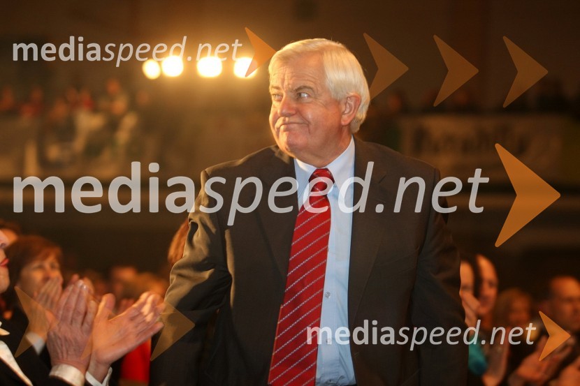 Milan Kučan, nekdanji predsednik republike SlovenijeSlovenec leta 2007