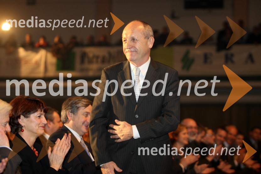 Branko Pavlin, predsednik uprave časopisne družbe DnevnikSlovenec leta 2007