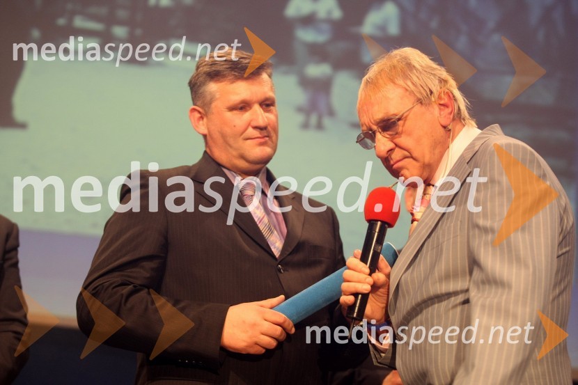 Bojan Žerovec, podžupan Bleda in Tone Fornezzi TofSlovenec leta 2007