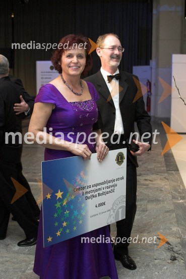 Valerija Bužan, Center za usposabljanje otrok z motnjami v razvoju Dolfka Boštjančič11. Veliki dobrodelni ples Lions kluba Ljubljana
