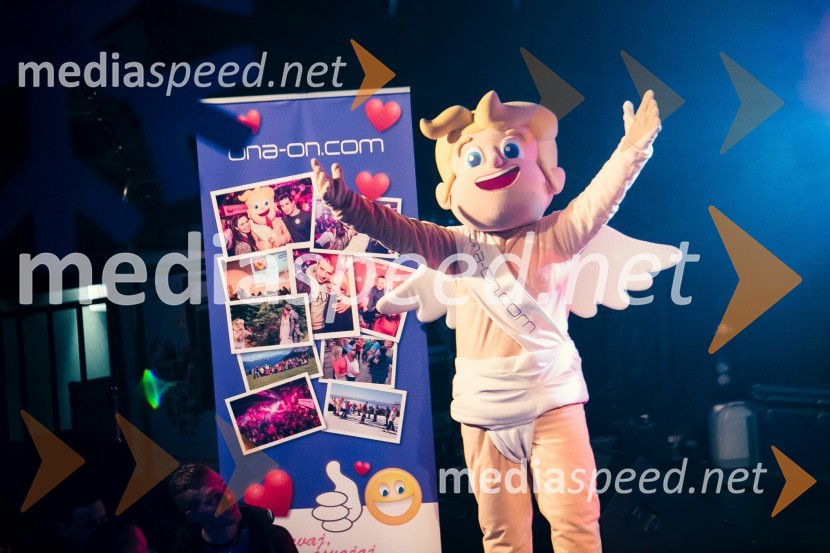  Kupid Ljubo, maskota ona-on.comNajvečji zmenek na slepo v Sloveniji 2017