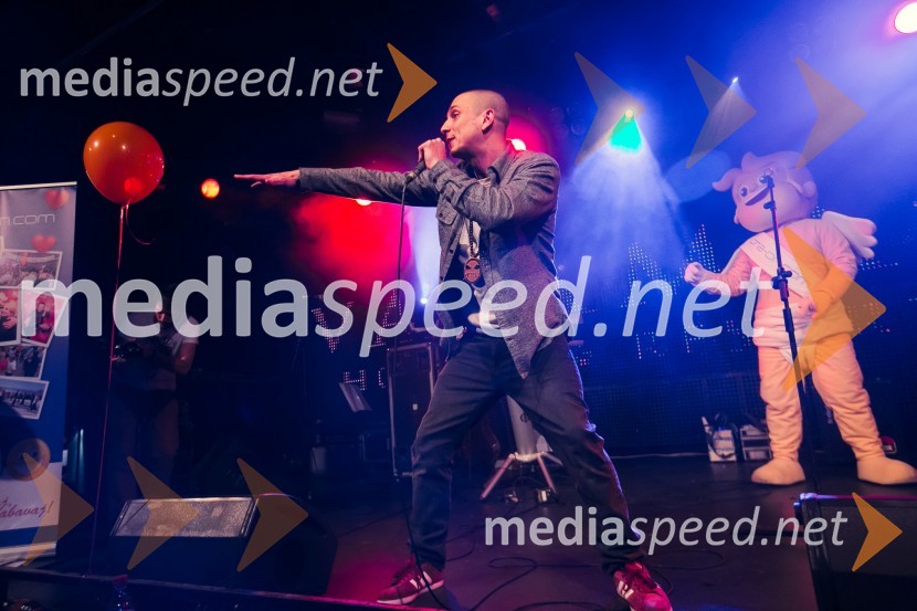  Boštjan  Nipič - Nipke, raper;  Kupid Ljubo, maskota ona-on.comNajvečji zmenek na slepo v Sloveniji 2017