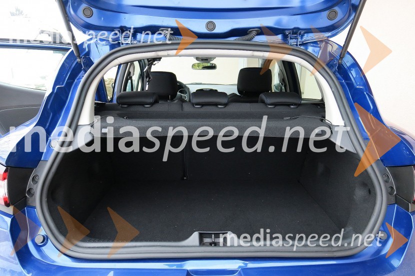 Renault Clio Intens Energy TCe 120, prostornina 300 litrovRenault Clio Intens Energy TCe 120, mediaspeed test