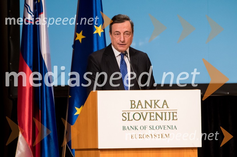 Mario Draghi, predsednik ECB10. obletnica uvedbe evra