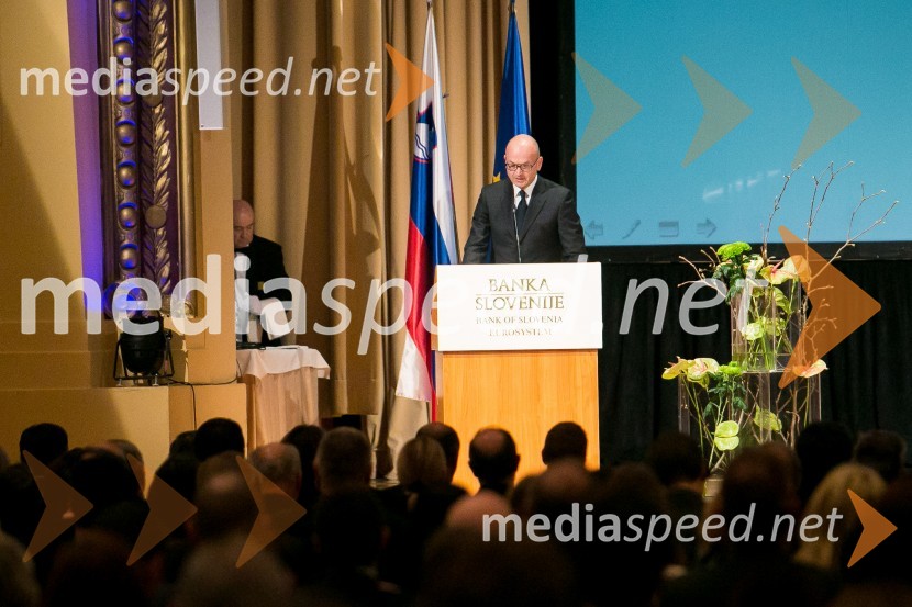  Boštjan Jazbec, guverner Banke Slovenije10. obletnica uvedbe evra