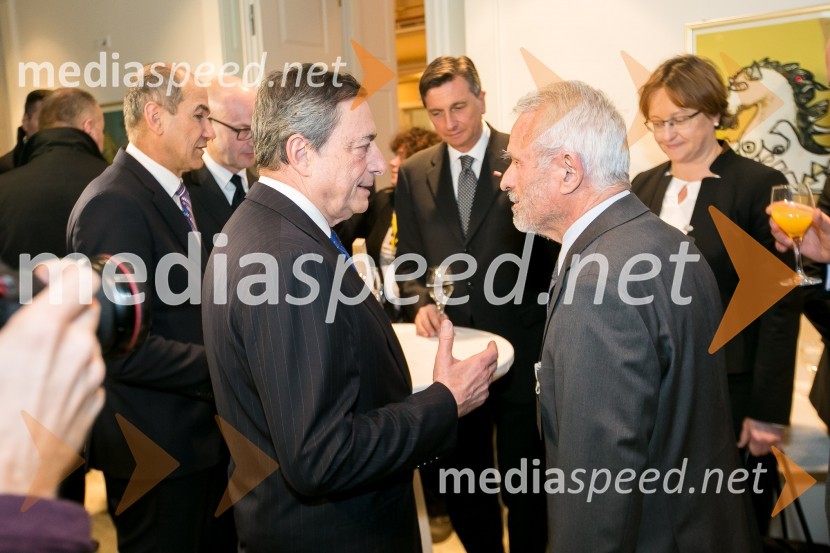  Mario Draghi, predsednik ECB;  ... 10. obletnica uvedbe evra