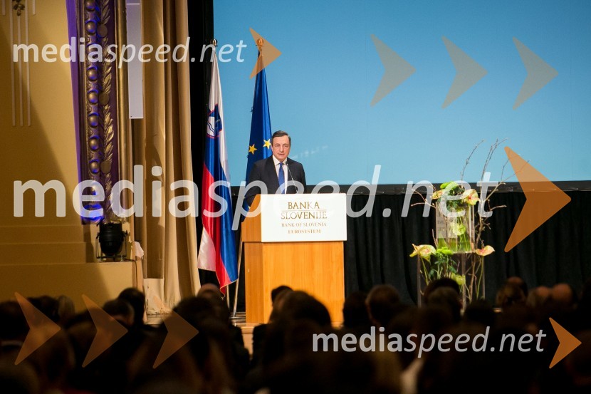  Mario Draghi, predsednik ECB10. obletnica uvedbe evra