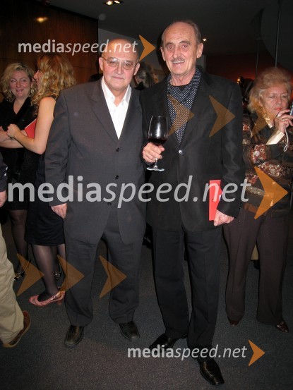 Vasilij Vasko Polič, vrhovni sodnik in Svetozar Polič, okoljevarstvenik, znanstvenik in nekdanji igralecPremiera drame Lolita v MGL