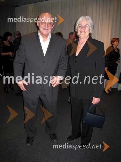 Vasilij Vasko Polič, vrhovni sodnik z ženoPremiera drame Lolita v MGL