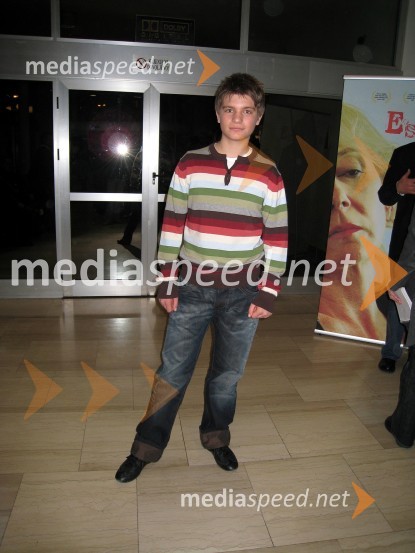 Marko Kovačevik, igralecPremiera filma Estrellita