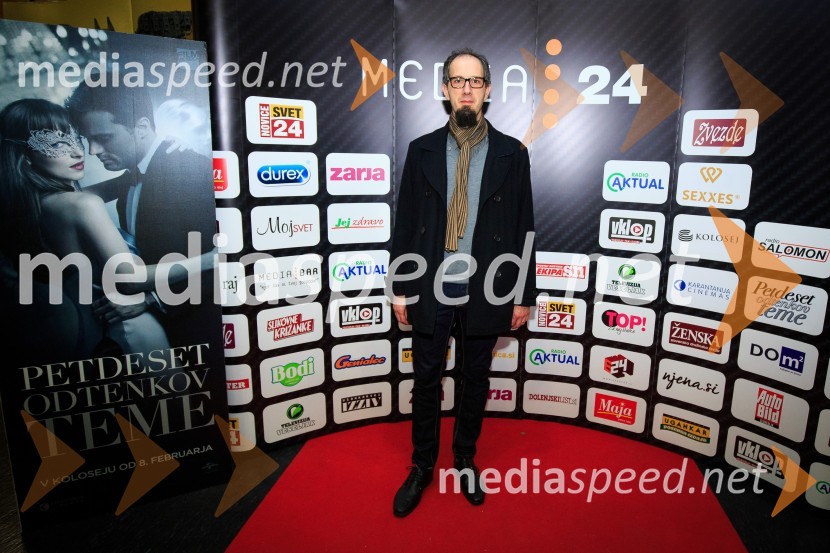  Matic Slapšak, pisec, novinarPetdeset odtenkov teme, predpremiera filma