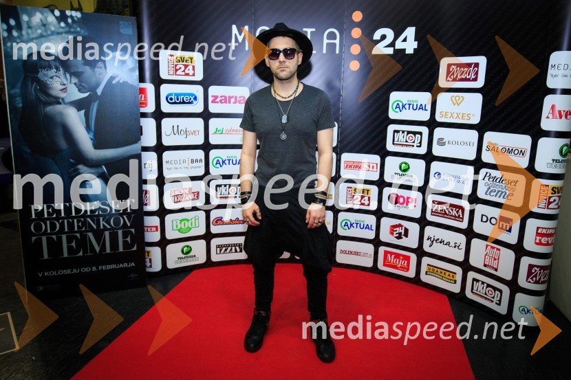  Lucas Alexander, novinarPetdeset odtenkov teme, predpremiera filma