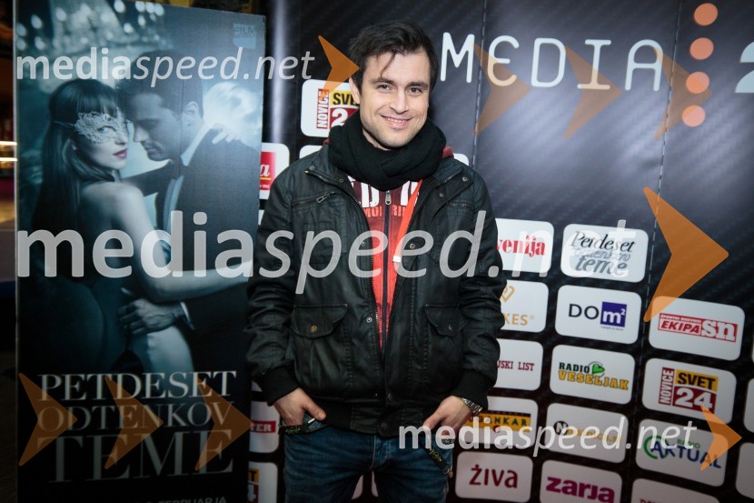  Omar Naber, glasbenikPetdeset odtenkov teme, predpremiera filma