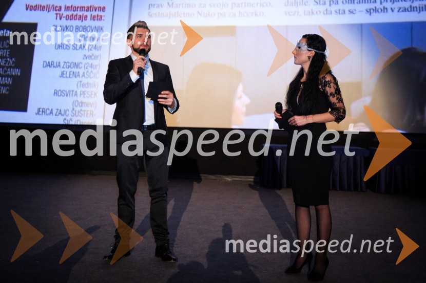  Klemen Bunderla, radijski voditelj, radio Aktual;  Anita Gošte, radijska voditeljica, Radio AktualPetdeset odtenkov teme, predpremiera filma