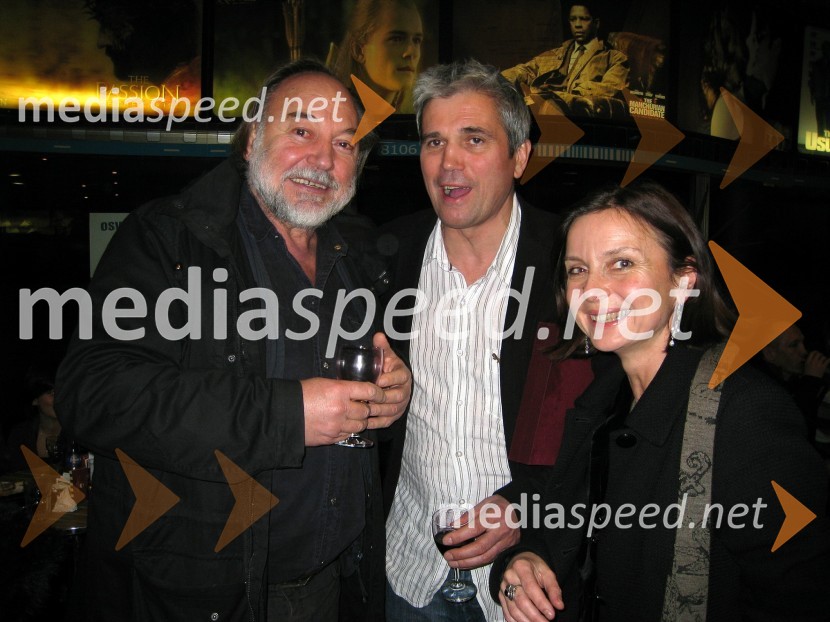 Karpo Godina, režiser, Metod Pevec, režiser in ...Premiera filma Estrellita