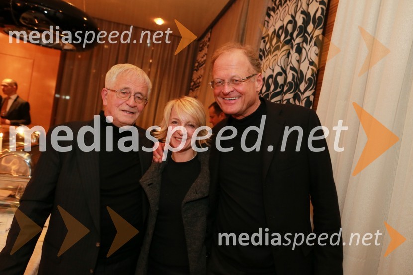 dr. Peter  Čeferin, pravnik, pisatelj;  Nežka Poljanšek, fizioterapevtka;  Janez  Škrabec, direktor Riko d.o.o., predsednik Slovensko-ruskega poslovnega sveta, častni konzul Belorusije»Prepoznava« in druge zgodbe, peta knjiga dr. Petra Čeferina