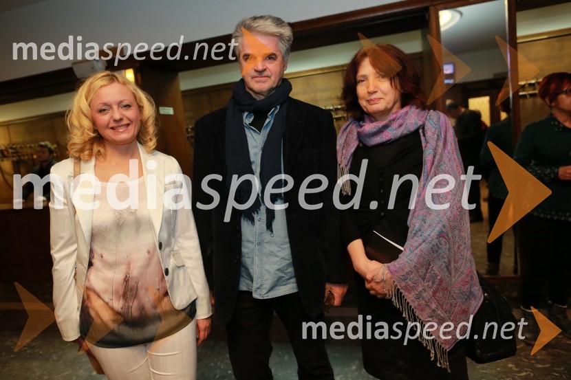 mag. Tina Kosi, upravnica SLG Celje;  Srečko Fišer, prevajalec;  Jerneja FišerRomeo in Julia, premiera predstave