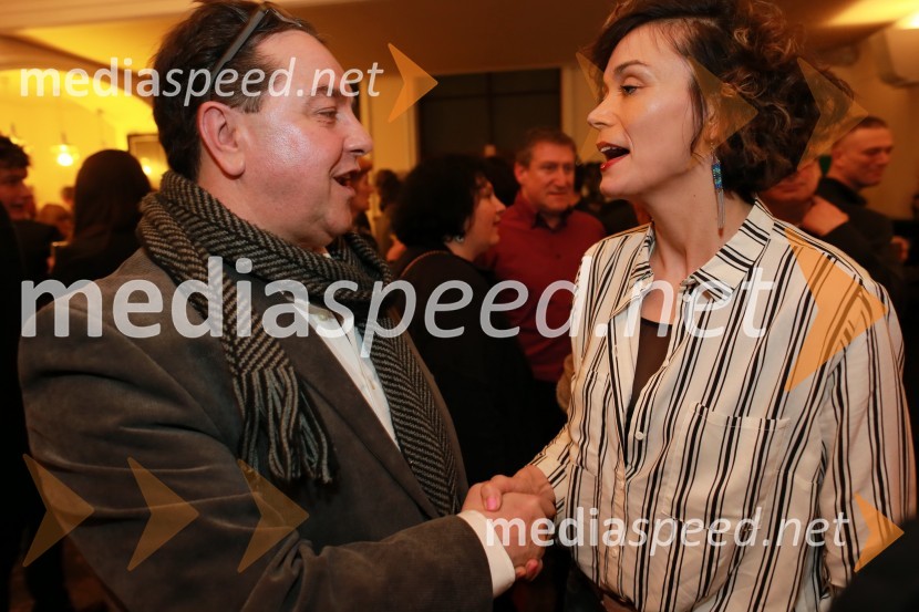  Renato Jenček, igralec;  Alja Kapun, igralkaRomeo in Julia, premiera predstave