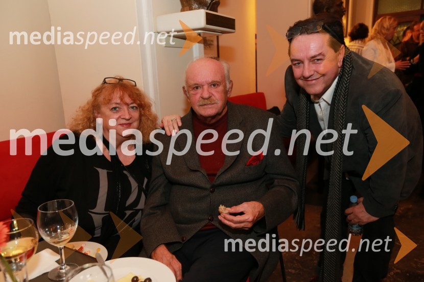 Alenka Cilenšek, igralka;  Janez Bermež, upokojeni igralec, SLG Celje;  Renato Jenček, igralecRomeo in Julia, premiera predstave
