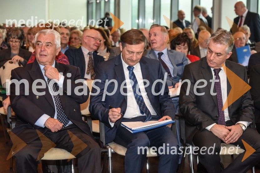  Saša Ivan Geržina, DeSUS, član;  Karl Erjavec, minister za zunanje zadeve RS, predsednik stranke Desus;  Tomaž Gantar, dr.med., podpredsednik, DeSUSKongres stranke DeSUS, izvolitev novega vodstva