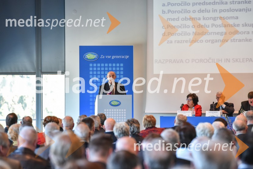 Kongres stranke DeSUS, izvolitev novega vodstva