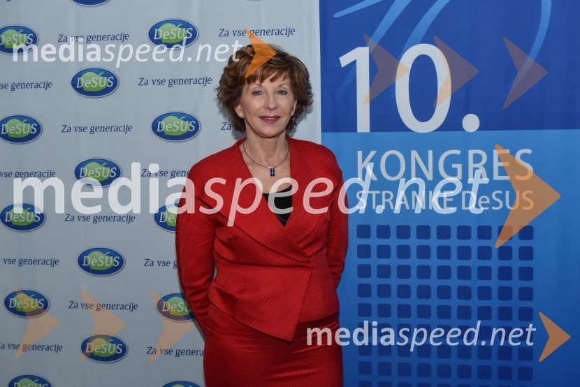  Marija Pukl, državna sekretarkaKongres stranke DeSUS, izvolitev novega vodstva