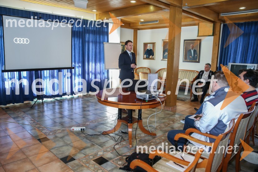  Franci Bolta, direktor znamke Audi pri podjetju Porsche Slovenija d.o.o.Novi Audi A5 coupé, slovenska predstavitev