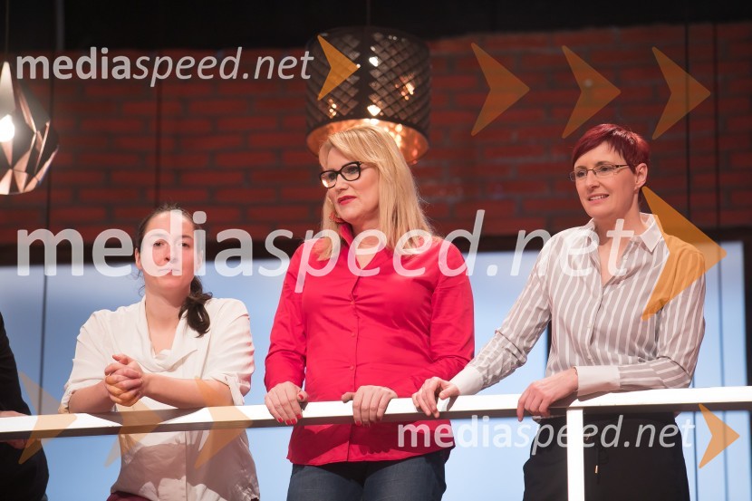  Klara Avsenik, tekmovalka MasterChef Slovenija 2017;  Christa Žentiily - Salomé;  Lucija  Ćirović, stand up komičarkaNa male zaslone prihaja nova sezona MasterChef Slovenija