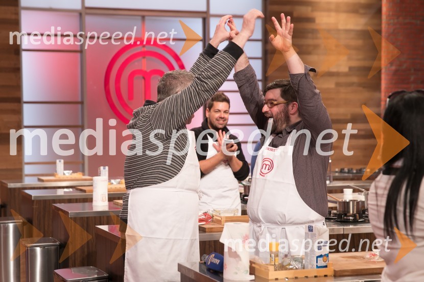 Miha Deželak, novinar;  Borut Andrejaš, Radio 1Na male zaslone prihaja nova sezona MasterChef Slovenija