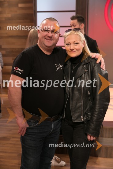  Boštjan Meglič - Peška;  Mojca Gorkič, tekmovalka MasterChef Slovenija 2017Na male zaslone prihaja nova sezona MasterChef Slovenija