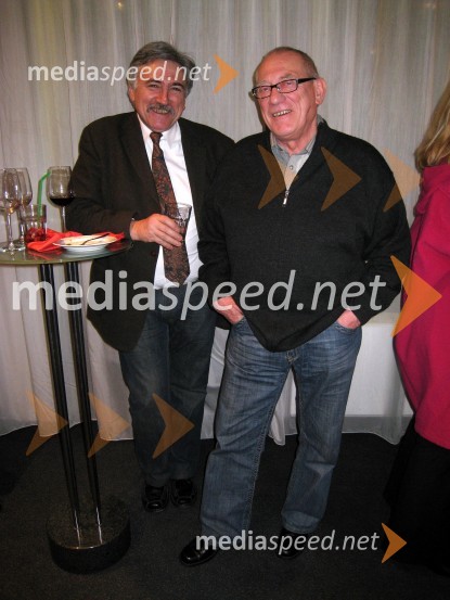Andrej Pengov, Radio Kaos in Marko Simčič, član igralskega ansambla MGLPremiera španske drame Carmela in Paulino v MGL