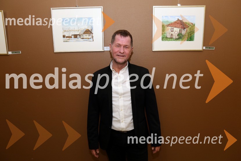  Andrej Okreša, novinarOtvoritev slikarske razstave AIR OFF